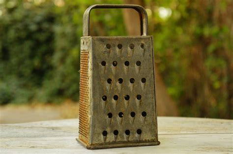 metal cheese box|Vintage Metal Cheese Grater for sale .